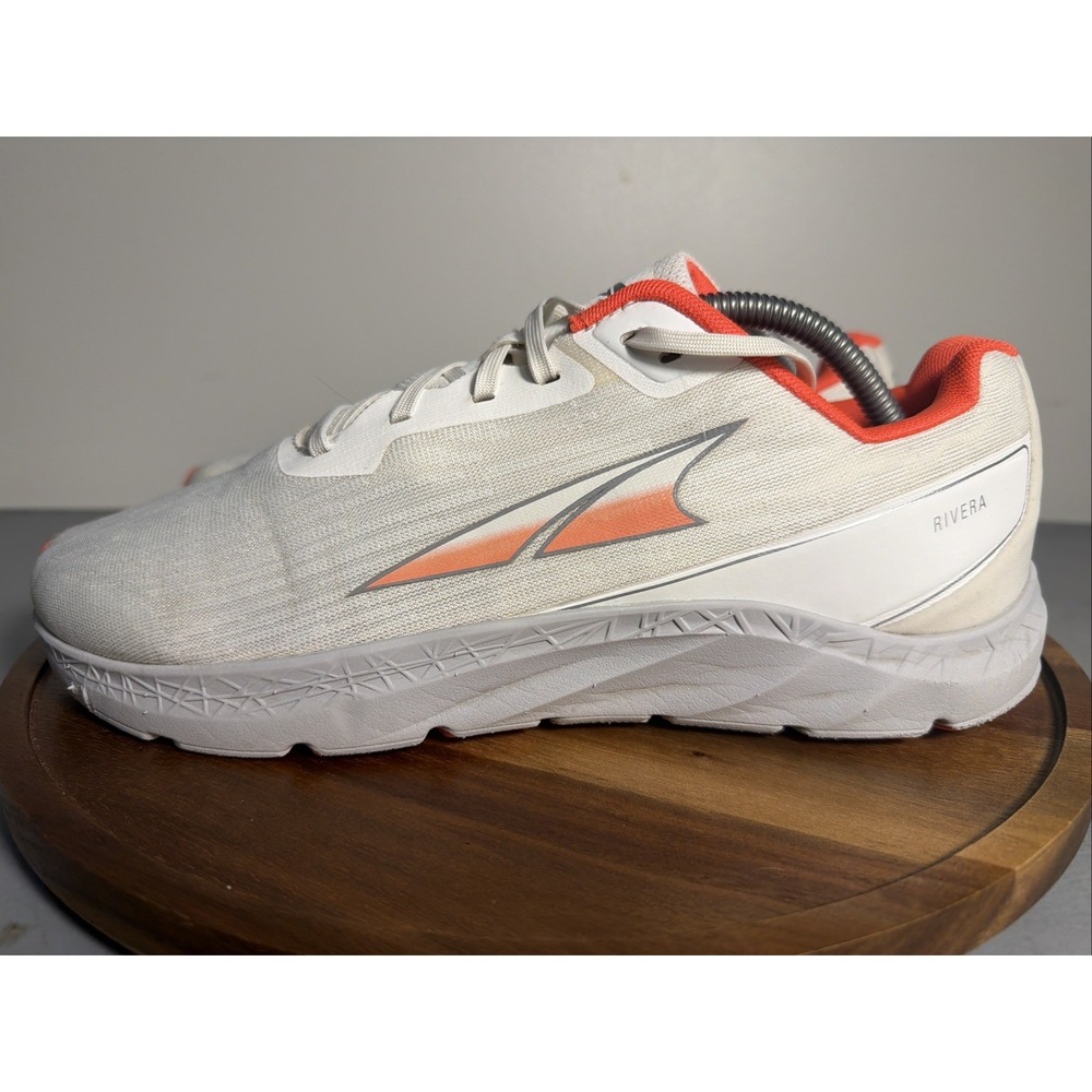 Altra Rivera Womens Running Shoes Size 12 White Coral Sneakers AL0A4VQV161
